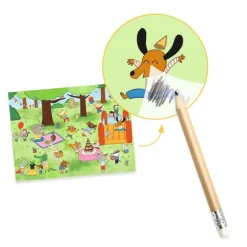 Gnuggisar kalas i parken