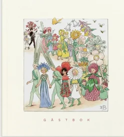 Gästbok Elsa Beskow Blomsterfesten
