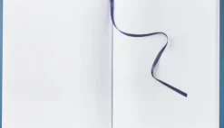 Gästbok 210x240mm duo blå