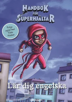 Handbok för superhjältar lär dig engelska
