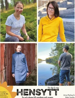 Hensytt för dig & mig : sy och skapa till ungdom och vuxen + mönsterark