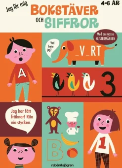 Jag lär mig bokstäver och siffor