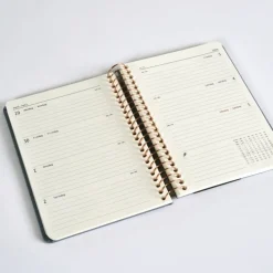 Kalender 2026 A6 Vecka/Uppslag Denim