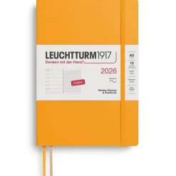 Kalender 2026 A5 Weekly Planner & Notebook Soft Rising Sun