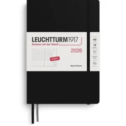 Kalender 2026 A5 Weekly Planner 2026 Black