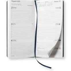 Kalender 2025 Akademialmanackan marinblå