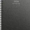 Kalender 2026 Bokningsjournalen svart kartong