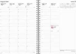 Kalender 2026 Business Story blomma