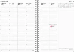 Kalender 2026 Business Textile svart
