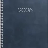 Kalender 2026 Business Twist blå
