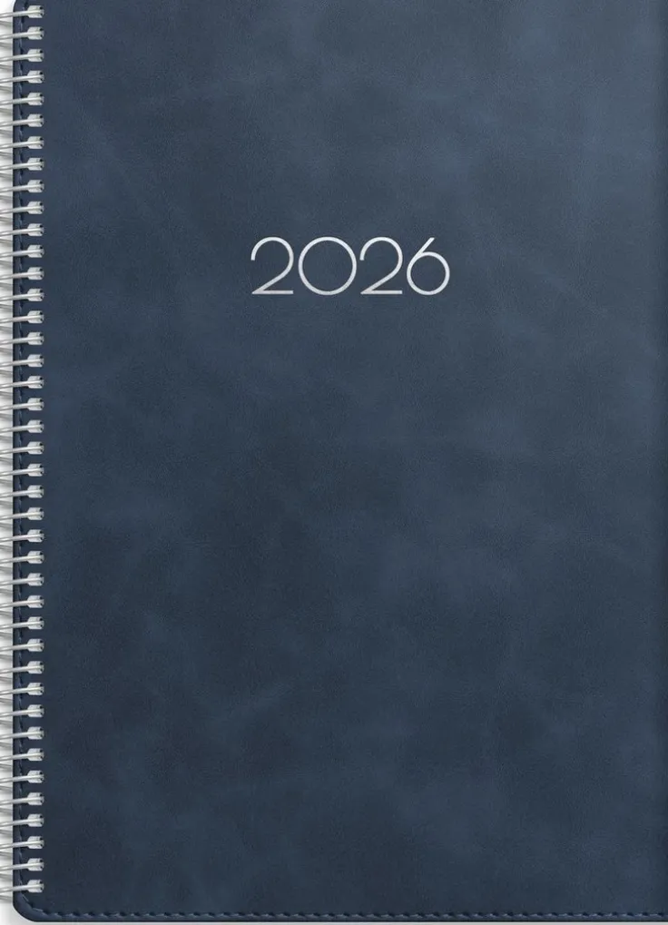 Kalender 2026 Business Twist blå