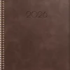 Kalender 2026 Business Twist brun