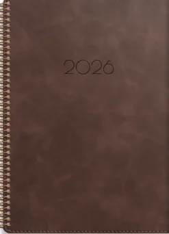 Kalender 2026 Business Twist brun