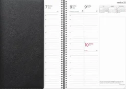 Kalender 2025 Business Twist svart