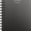 Kalender 2026 Dagbok svart PP-plast