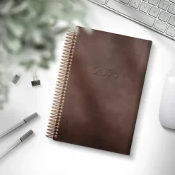 Kalender 2026 Dagbok Twist brun