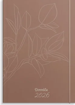 Kalender 2026 Doodle inbunden