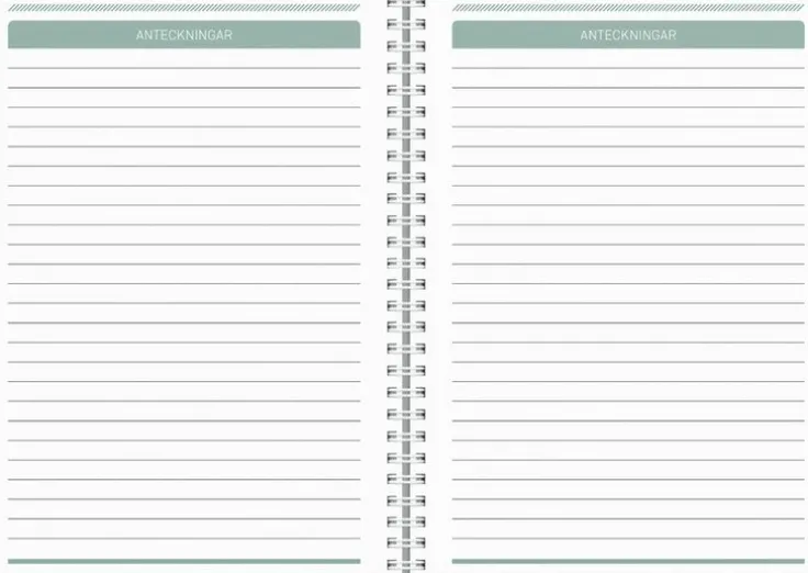 Kalender 2026 Få det gjort grön