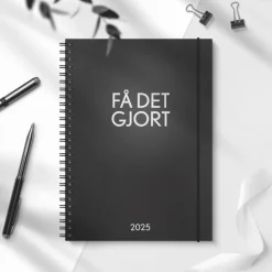 Kalender 2025 Få det gjort svart