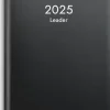 Kalender 2025 Leader svart plast