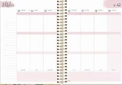 Kalender 2025 Life Organizer Blommor