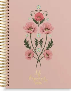 Kalender 2026 Life Organizer rosa