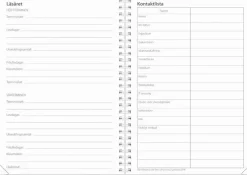 Kalender 2025-2026 Loggkalendern A5