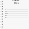 Kalender 2025 Master refill