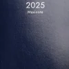 Kalender 2025 Maxinote blå kartong