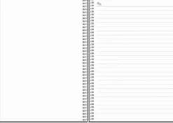 Kalender 2025 Noteringskalendern svart konstläder