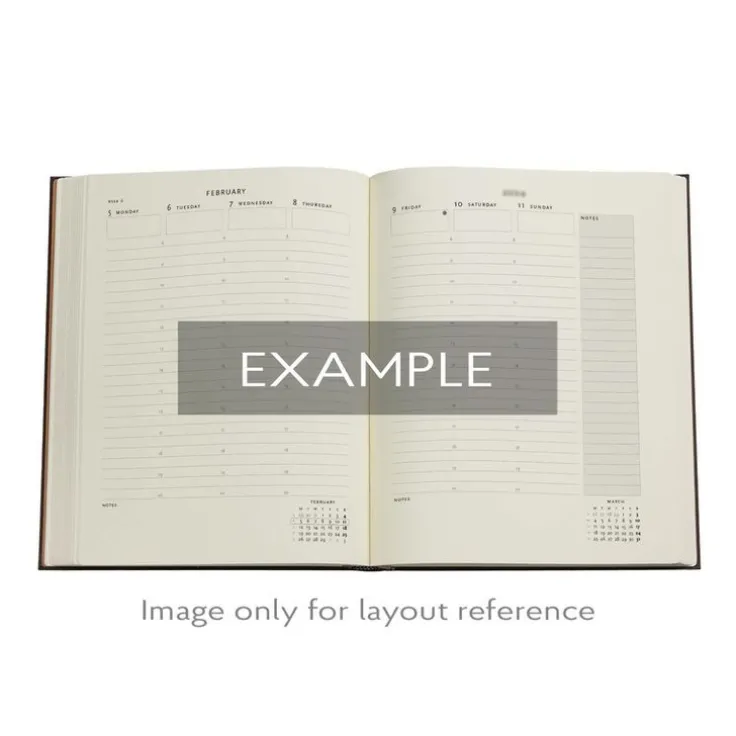 Kalender 2025 Paperblanks Midi vertikal - Anemone