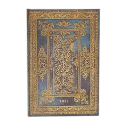 Kalender 2025 Paperblanks Mini horisontal- Blue Luxe