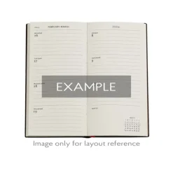 Kalender 2025 Paperblanks Slim horisontal - Van Gogh´s