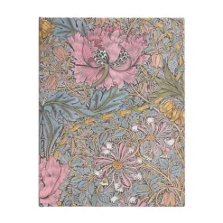 Kalender 2025 Paperblanks Ultra vertikal - Morris Pink Honeysuckle