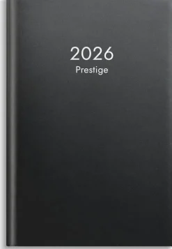 Kalender 2026 Prestige svart plast