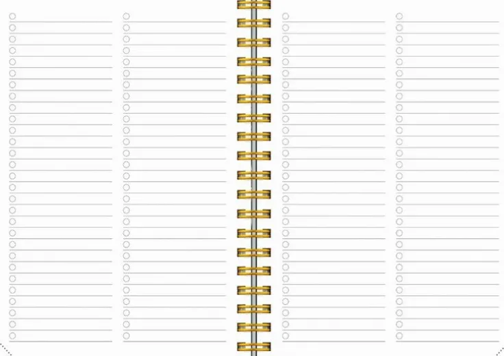 Kalender 2025 Senator A6 blad