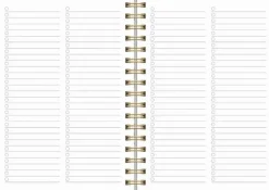 Kalender 2026 Senator A6 blommor