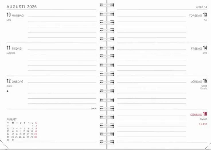 Kalender 2026 Senator A6 4i1