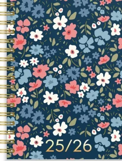 Kalender 2025-2026 Senator A6 småblom