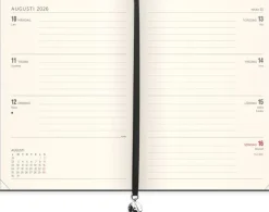 Kalender 2026 Senator A5 soft svart
