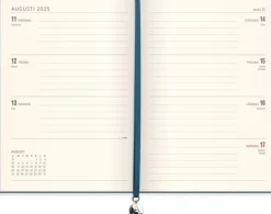 Kalender 2025-2026 Senator A5 soft inbunden petrol