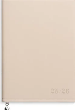 Kalender 2025-2026 Senator A5 soft inbunden beige