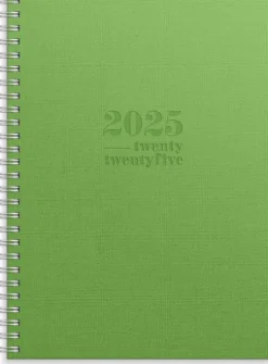 Kalender 2025 Senator A5 textil grön
