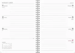 Kalender 2025 Senator A5 Textile rosa