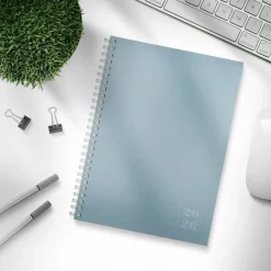 Kalender 2026 Senator A5 Textile blå