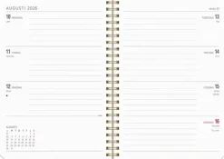 Kalender 2026 Senator A5 två färger