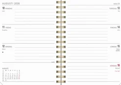 Kalender 2026 Senator A6 två färger