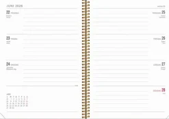 Kalender 2025-2026 Senator A5 Twist mocca