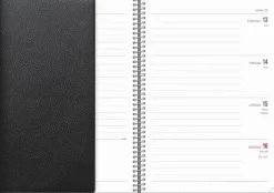 Kalender 2026 Senator A5 Twist svart