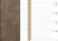 Kalender 2025-2026 Senator A6 Twist mocca